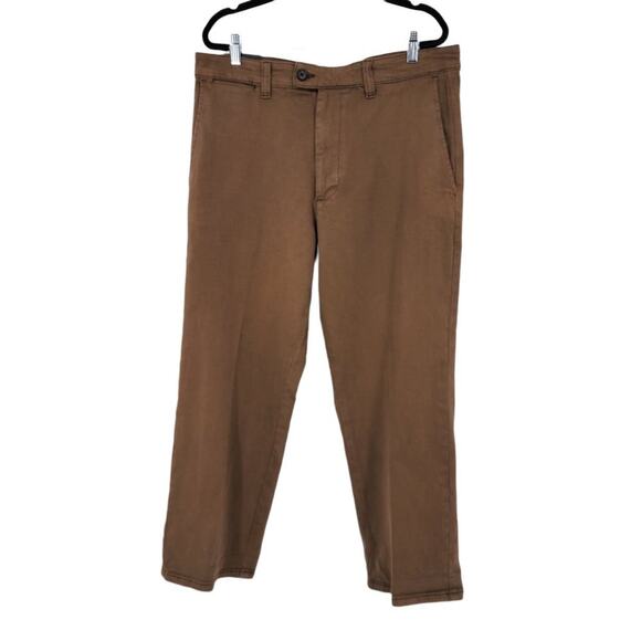 Rollas Men's Brown Iggy Skinny Fit Cotton Jeans Pants NWT Size 34W X 32L